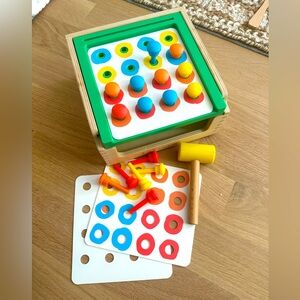 LOVEVERY  Match & Tap Hammer Box
31-33 months.